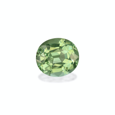 Gr&uuml;ner Turmalin lengte OVAL Seafoam Green 5.64 karaten