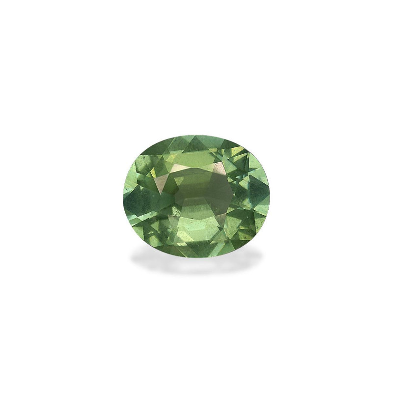 OVAL-cut Green Tourmaline Seafoam Green 3.94 carats