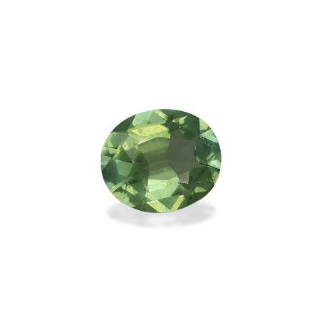 绿色电气石 taille 椭圆形 海沫绿 3.94 carats