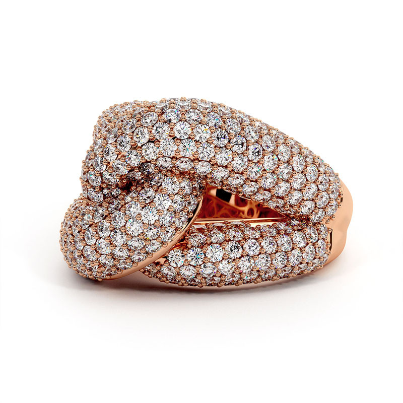 Anillo de diamantes M&oacute;naco
