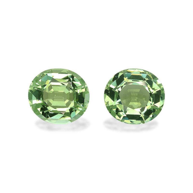 OVAL-cut Green Tourmaline Seafoam Green 10.89 carats