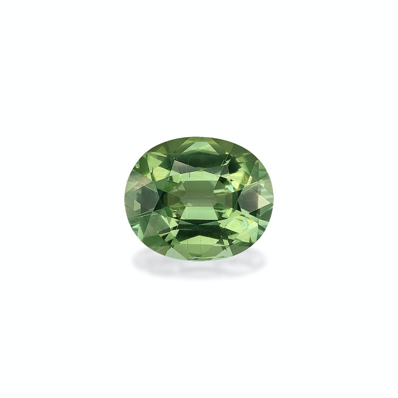 OVAL-cut Green Tourmaline Seafoam Green 11.59 carats