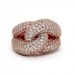 Anillo de diamantes M&oacute;naco