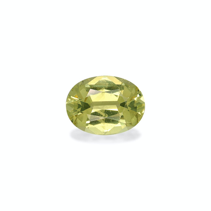 OVAL-cut Chrysoberyl Lemon Yellow 1.95 carats