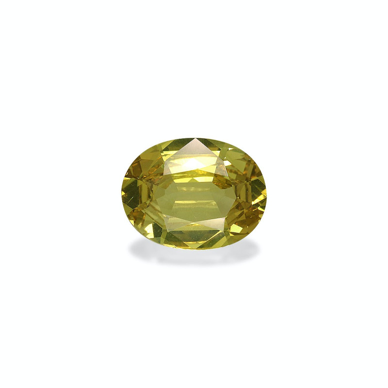 Chrysoberyl taille OVALE Lemon Yellow 2.14 carats