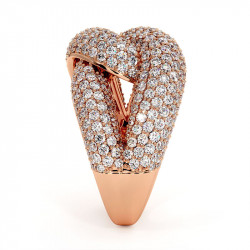 Anillo de diamantes M&oacute;naco