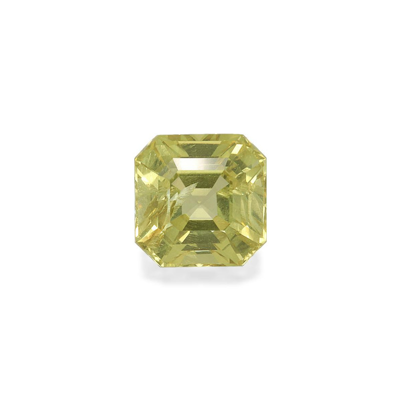 Chrysoberyl taille CARRÉ Golden Yellow 2.13 carats