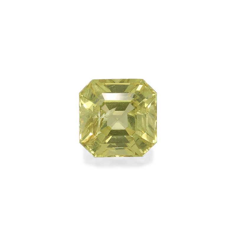 Crisoberilo taille CARR&Eacute; Golden Yellow 2.13 carats