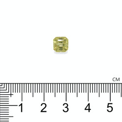 Chrysoberyl VIERKANTE snit Goudgeel 2,13 karaat