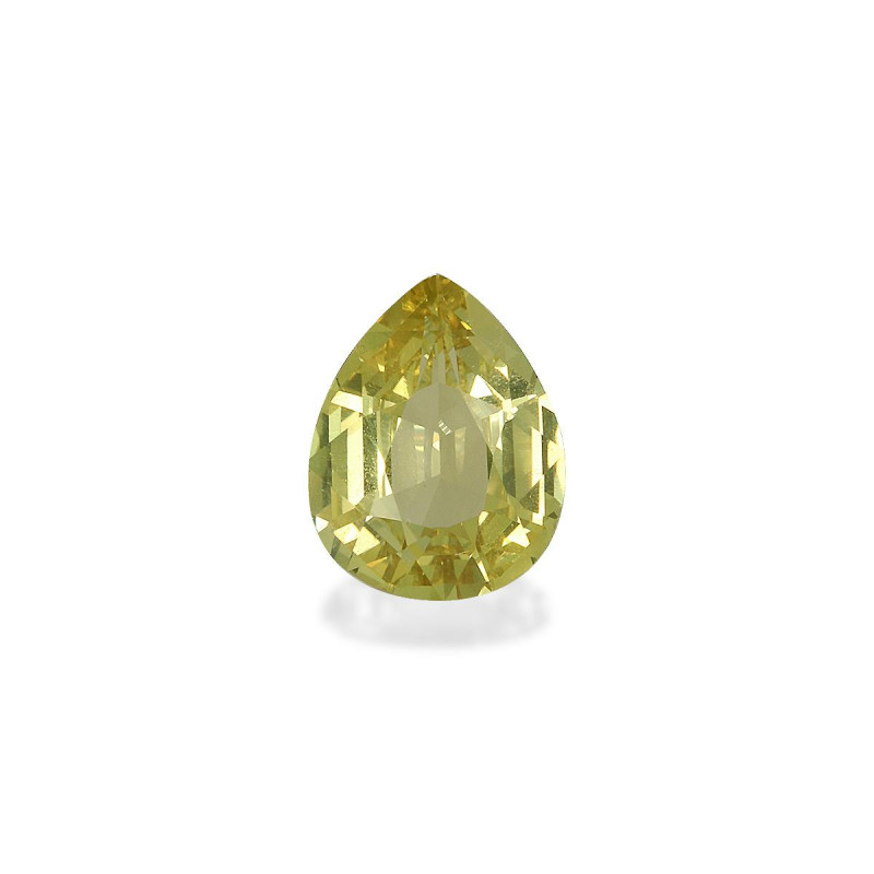 Chrysoberyl taille Poire Golden Yellow 1.38 carats