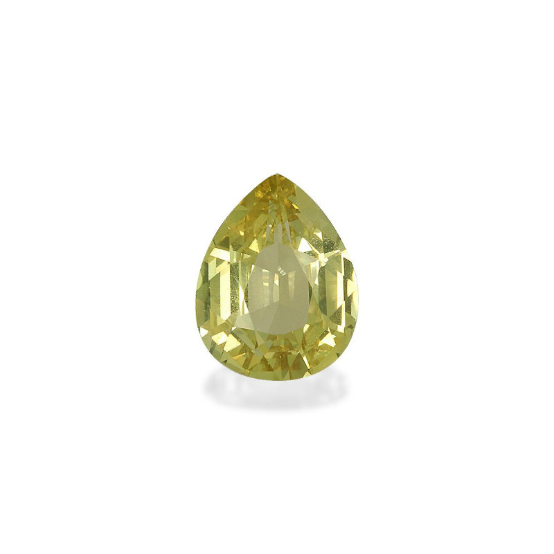 金绿宝石 taille 梨子 金黄色 1.38 carats