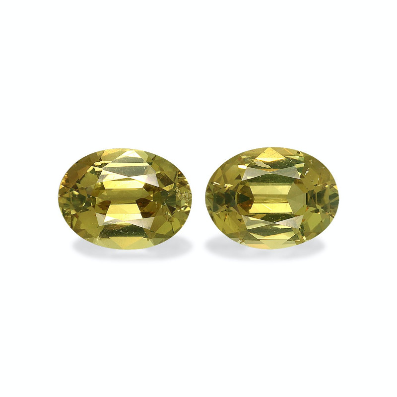 Chrysoberyl taille OVALE Golden Yellow 3.14 carats