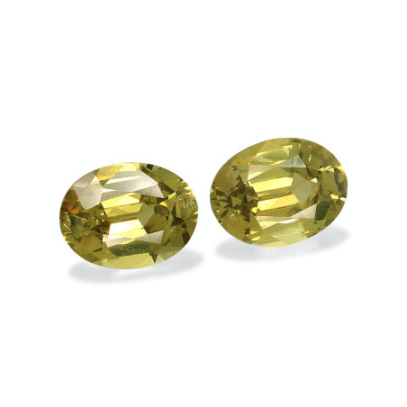 Chrysoberyll lengte OVAL Golden Yellow 3.14 karaten