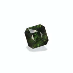 teal sapphire taille CARR&Eacute; Vert 1.36 carats
