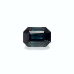 teal sapphire taille 矩形的 蓝色...