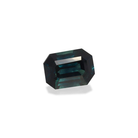 teal sapphire taille 矩形的 蓝色 1.68 carats