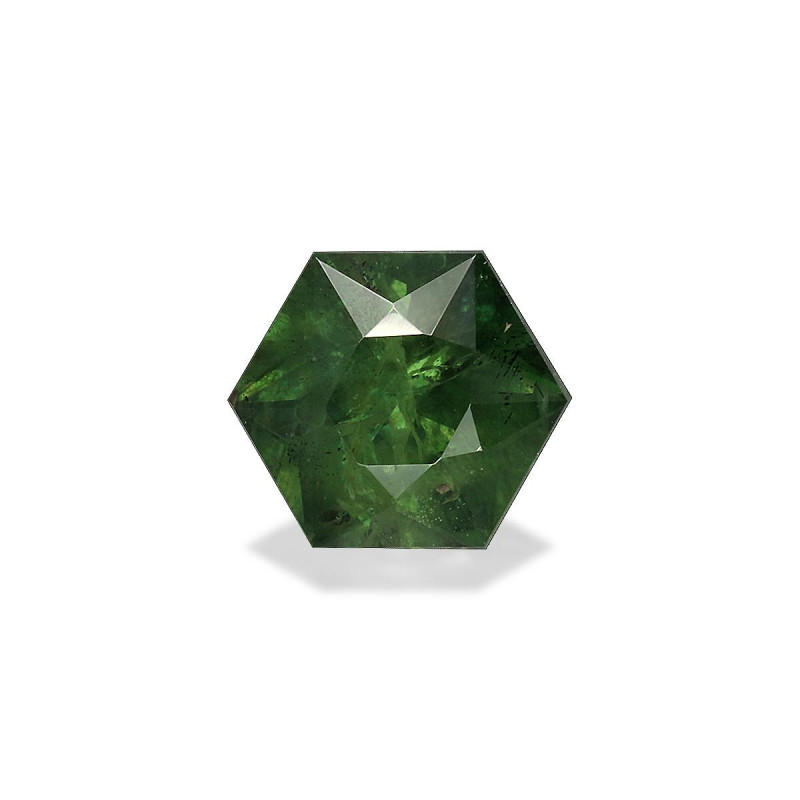 teal sapphire taille FANCY Verde 1.04 carats