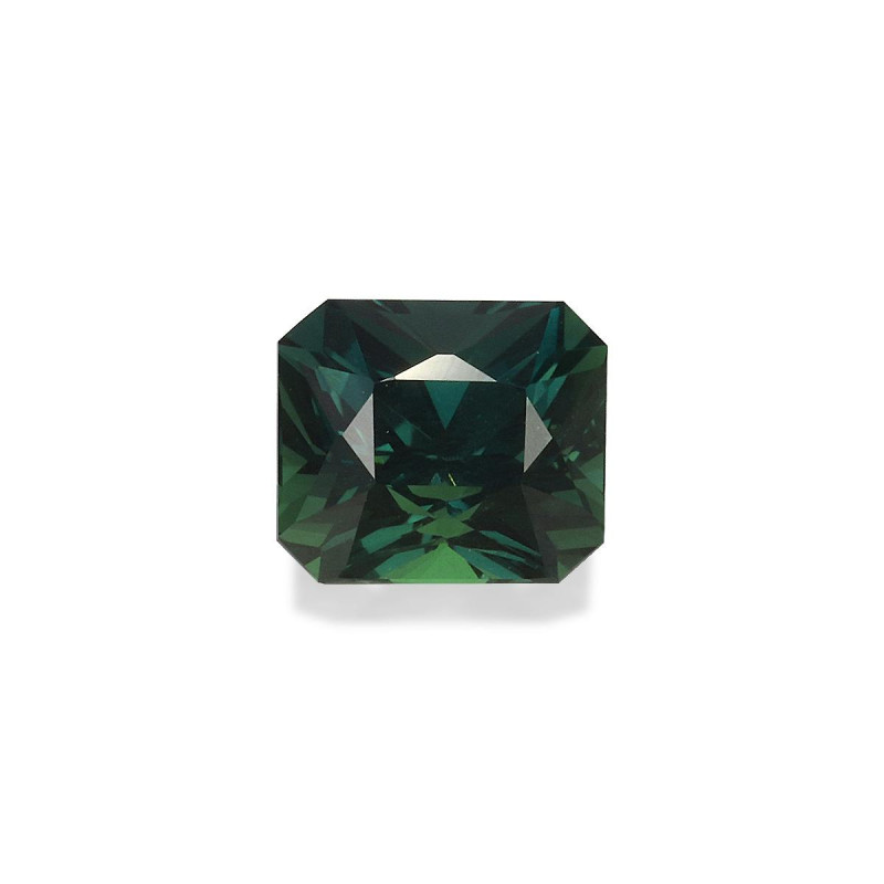 teal sapphire الحجم مستطيلي أخضر 1.25 