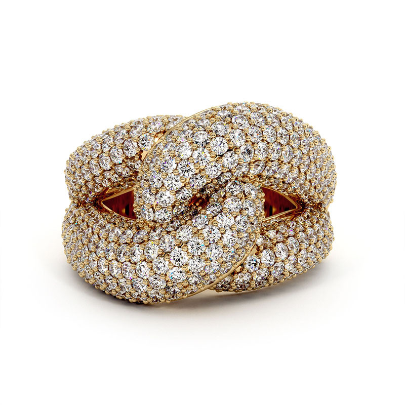 Bague Diamants Monaco
