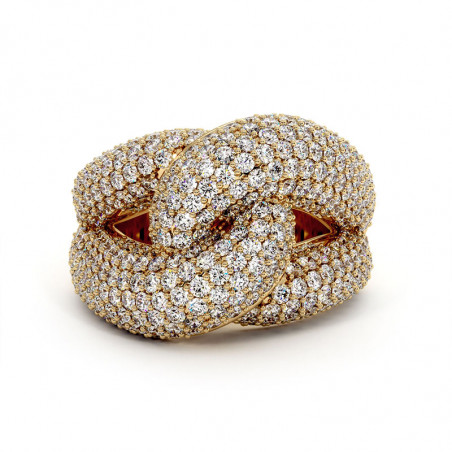 Bague Diamants Monaco