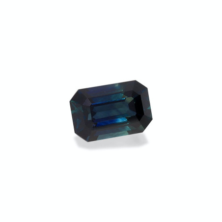teal sapphire taille 矩形的 蓝色 1.49 carats