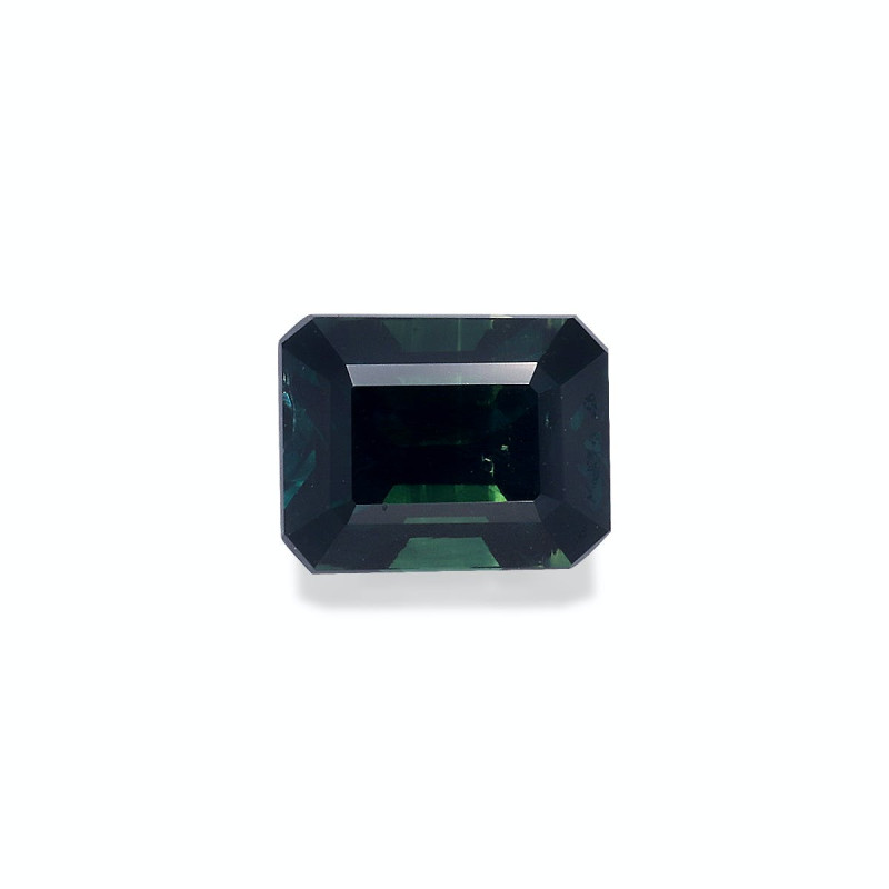 teal sapphire taille RECTANGULARE Azul 1.68 carats