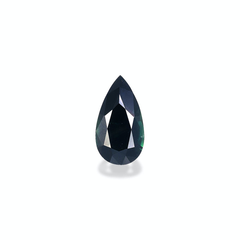 teal sapphire taille Poire Verde 1.67 carats