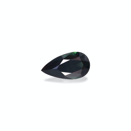 teal sapphire taille 梨子 绿色 1.67 carats