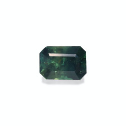 teal sapphire lengte RECHTECKIG Gr&uuml;n 1.13 karaten