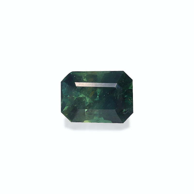 teal sapphire taille RECTANGULARE Vert 1.13 carats