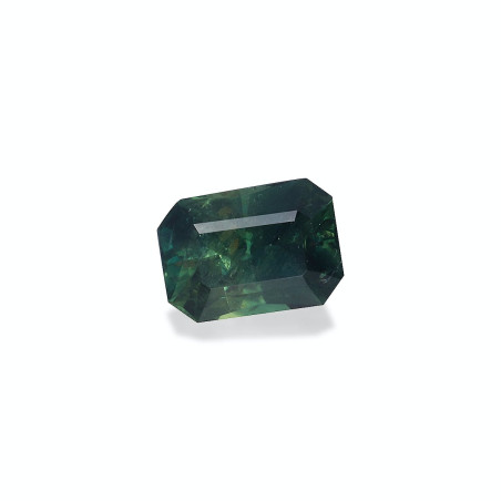 teal sapphire lengte RECHTECKIG Gr&uuml;n 1.13 karaten