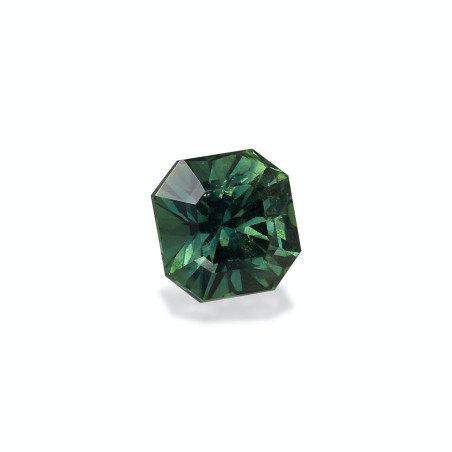 teal sapphire taille 方块 绿色 1.40 carats