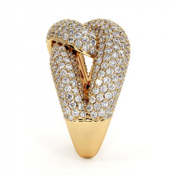 Anillo de diamantes M&oacute;naco