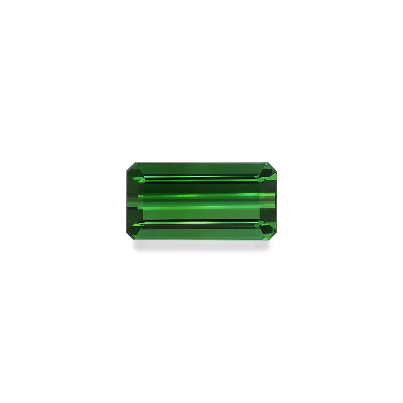 RECTANGULAR-cut Green Tourmaline Green 8.54 carats