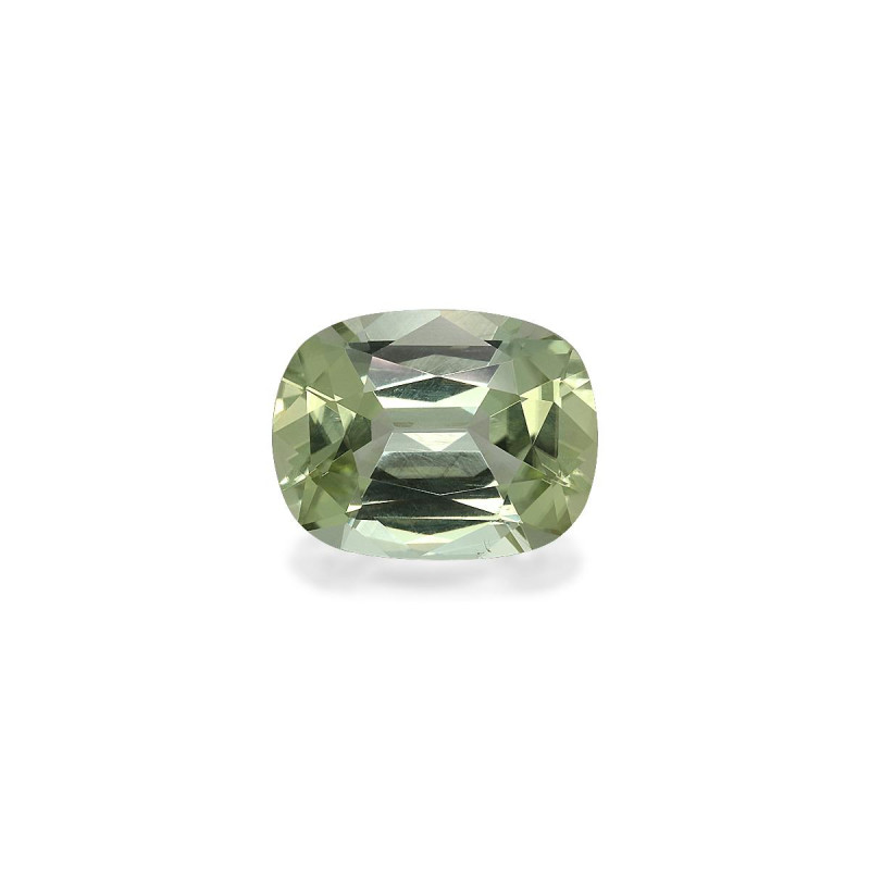 CUSHION-cut Green Tourmaline Pale Green 3.87 carats