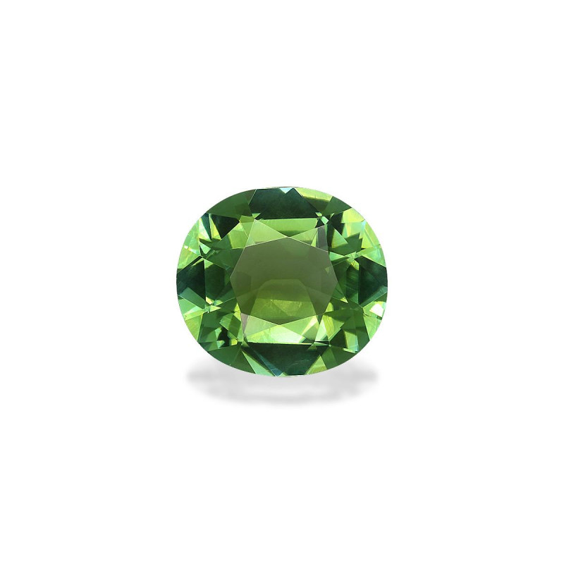 OVAL-cut Green Tourmaline Green 4.10 carats