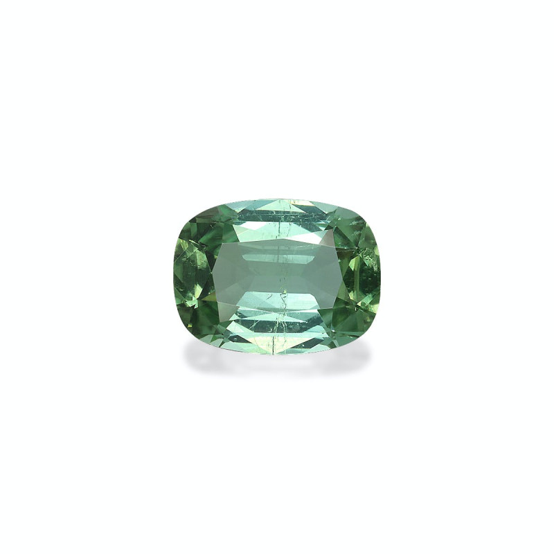 التورمالين الأخضر الحجم وسادة Seafoam Green 3.96 