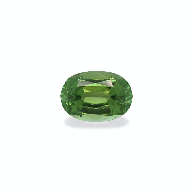 Grüner Turmalin lengte OVAL Grün 3.58 karaten