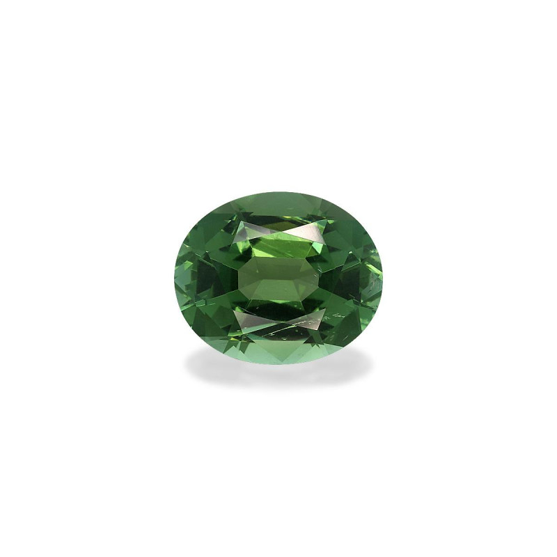 OVAL-cut Green Tourmaline Green 4.98 carats