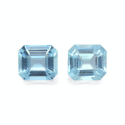 海蓝宝 taille 矩形的 蓝天 8.05 carats