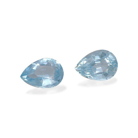海蓝宝 taille 梨子 蓝色 5.09 carats