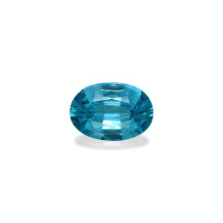 Zircon Bleu taille OVALE 蓝色...