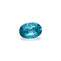Ovale Blauwe Zirkoon Blauw 5,79 karaat
