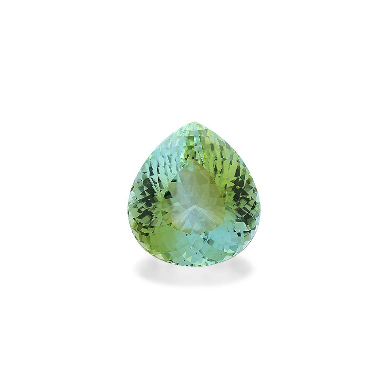 Tourmaline Paraiba taille Poire Vert 55.33 carats