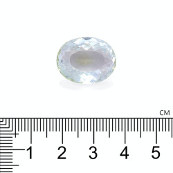 Ovale Paraiba Toermalijn Baby Blauw 13.42 karaat