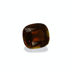 Toermalijn Koper kussen gesneden Bruin 8.67 karaat