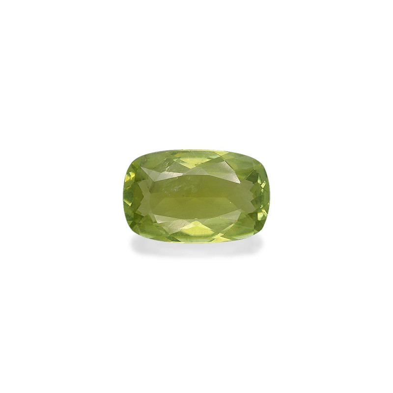 CUSHION-cut Cuprian Tourmaline Lime Green 4.33 carats
