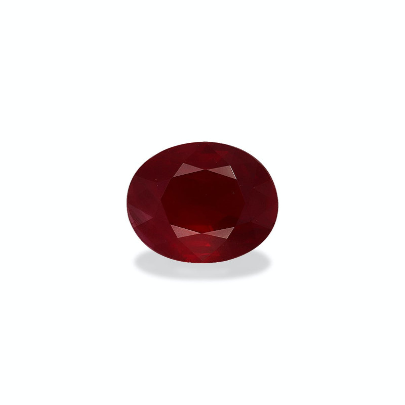 OVAL-cut Mozambique Ruby Red 5.08 carats