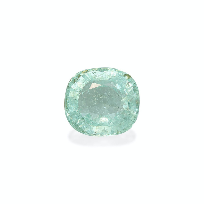 Tourmaline Cuivre taille COUSSIN VERT 7.50 carats