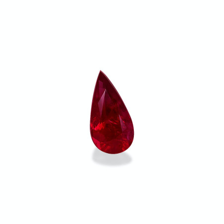 Pear-cut Mozambique Ruby  6.11 carats